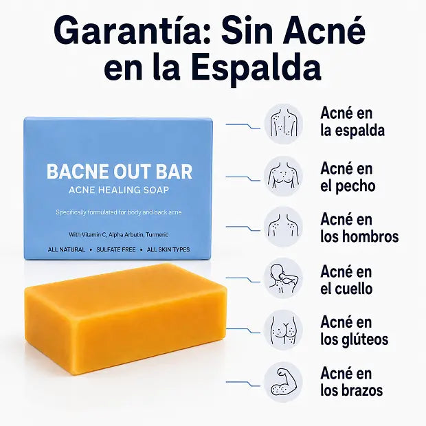 Reduce visiblemente el acné de espalda y cuerpo en semanas