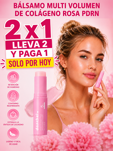 Lleva 2 y Paga 1 - Danchel GlowStick Pink — el bálsamo coreano que borra líneas finas, rellena y devuelve el brillo a ojos, cuello y labios en segundos