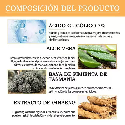 Glow Peel 7 Piel más luminosa y uniforme desde las primeras aplicaciones