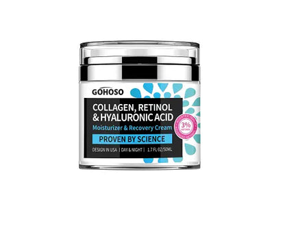 Piel firme y sin arrugas en 4 semanas — GOHOSO Crema Colágeno + Retinol + Hialurónico